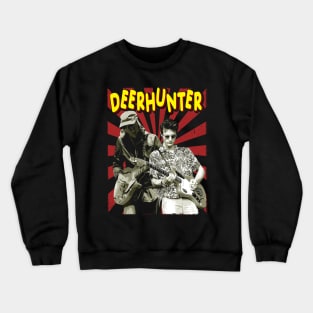 Monomania Chic Deerhunters Band Tees Scream Eccentric Style Crewneck Sweatshirt